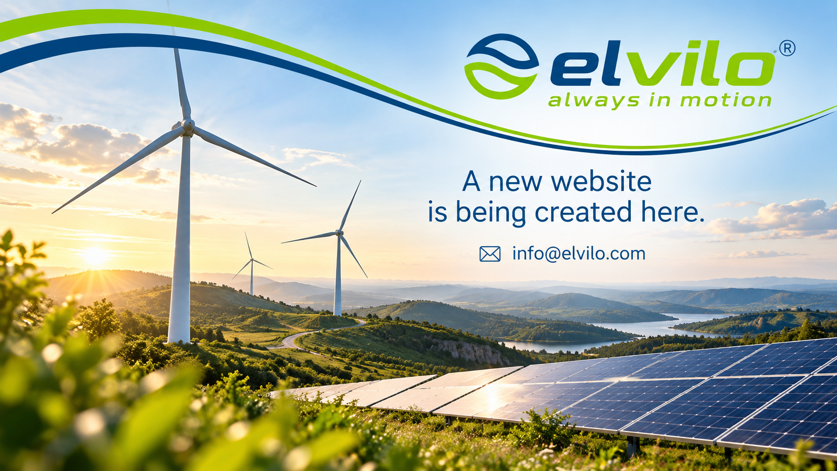 ELVILO – always in motion. A new website is being created here. Contact: info@elvilo.com